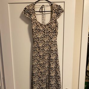 Topshop Leopard print maxi dress 🐾